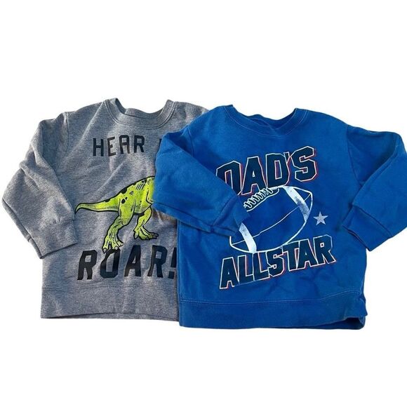 Garanimals Other - Garanimals Set of 2 Cotton Blend Sweatshirts Toodler 2T EUC